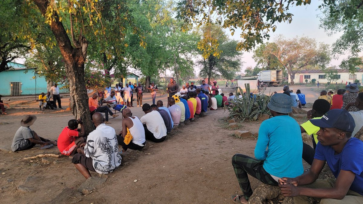 ropamakumire's tweet photo. Last week I went from village to village listening to the concerns of our people as we prepared for our annual constituency convention. Surely, nothing can bond the leader and community than continuous engagement.  @CCCZimbabwe @nelsonchamisa @Hon_Mutasao https://t.co/dT3ohIH6Ky