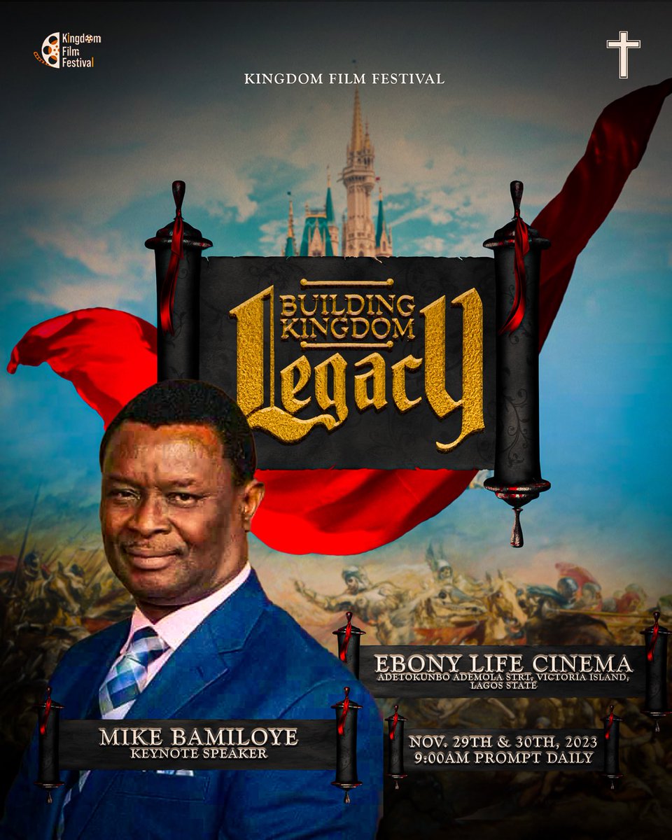 mikebamiloye's tweet image. Kenote Address Happening at KINGDOM FILM FESTIVAL, Lagos