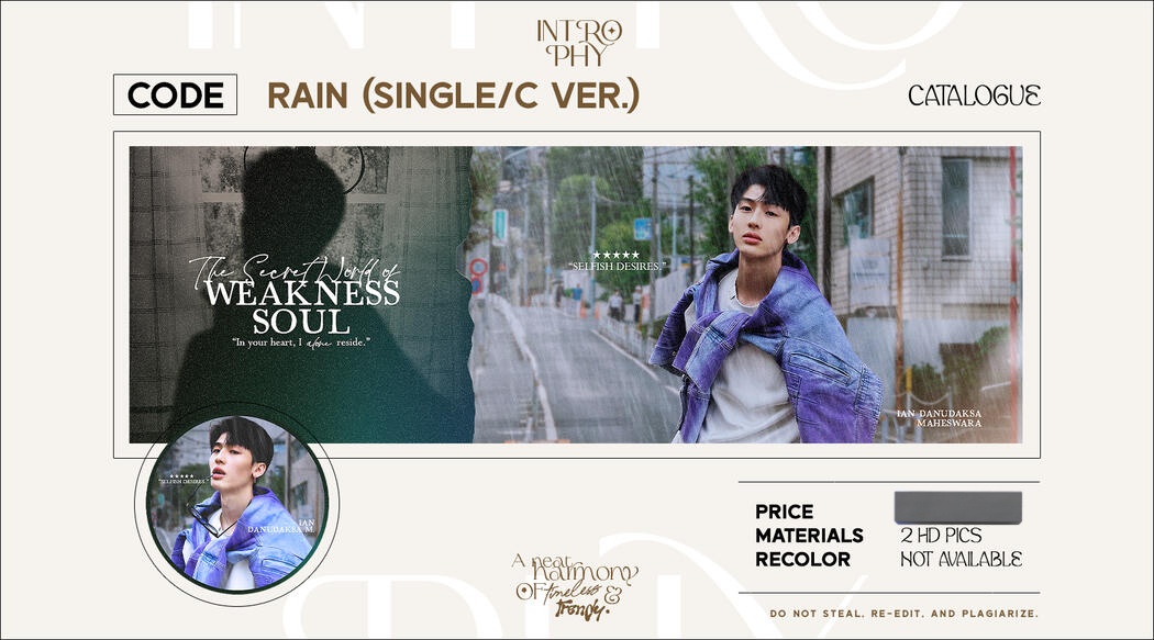 ️️⠀⠀⠀
retweet kalau mau 'Rain'
(pilih 1 versi)
️️⠀⠀⠀