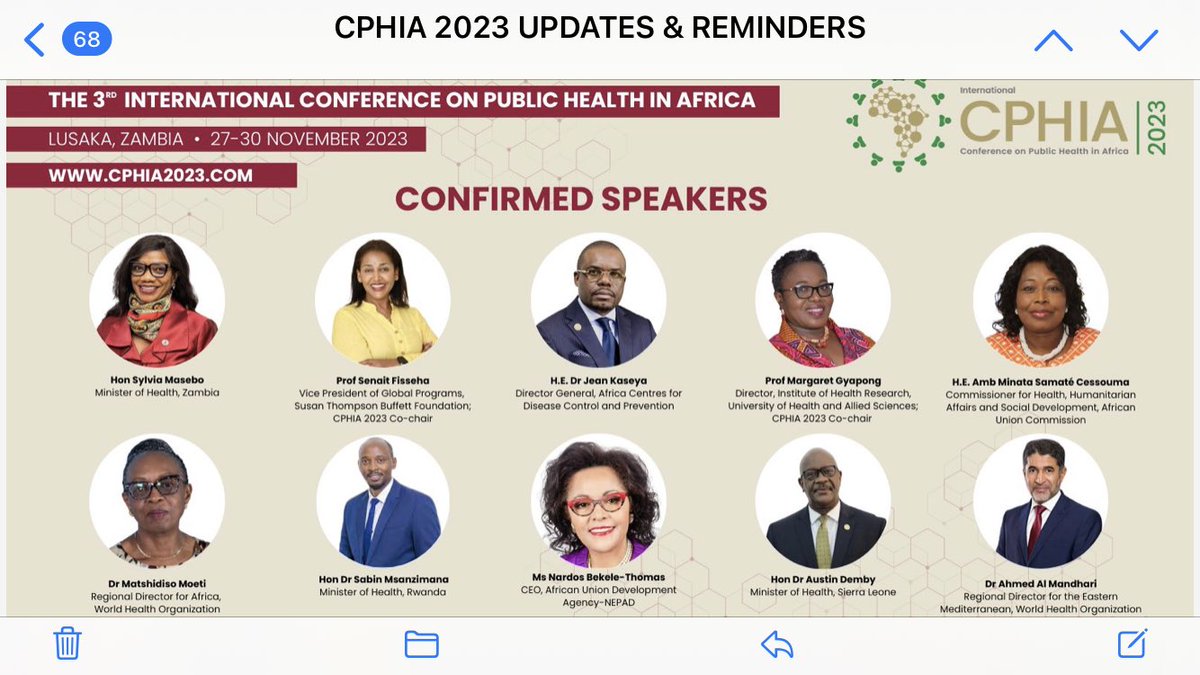 The annual International Conference on Public Health in Africa (CPHIA) is organised by the Africa CDC and provides a unique African-led platform for leaders across the continent to reflect on lessons learned in health and science, and align on a way forward.