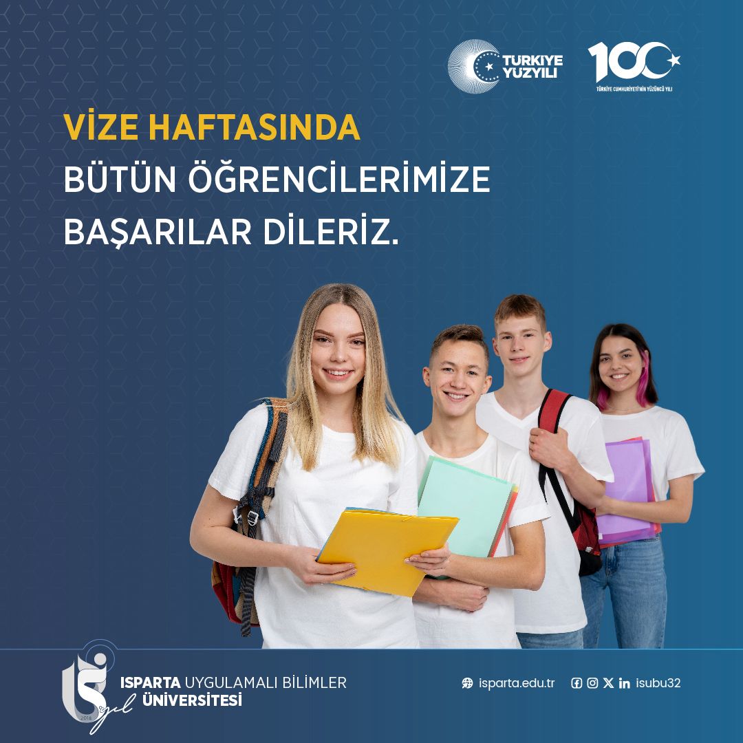 Isparta Uygulamalı Bilimler Üniversitesi (@isubu32) on Twitter photo 