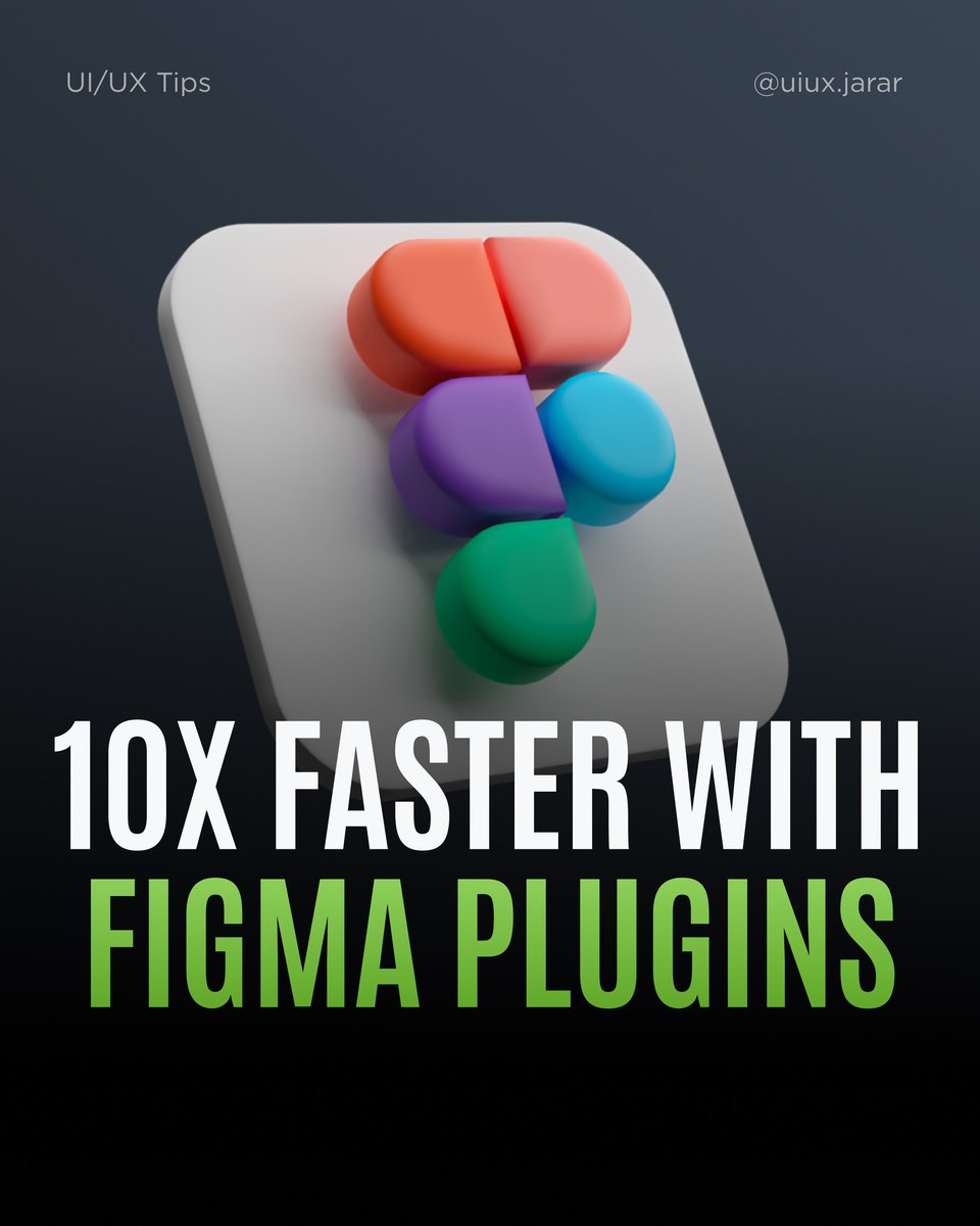 JararMalik's tweet photo. Revolutionizing my design game with Figma plugins! 🚀 Unleashing creativity at 10x speed—every designer's dream come true.
-
Follow for more UI/UX tips!
-
#ui #ux #uiux #design #productdesigner #graphicdesign #designtips #designresources https://t.co/vquSFi1lH9