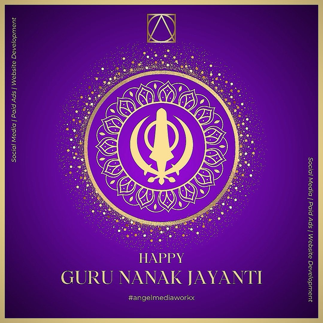 angelmediaworkx's tweet photo. Embracing the divine light and wisdom of Guru Nanak Dev Ji on this auspicious day. 😇🙏🏻
.
Happy Guru Nanak Jayanti! 🙏✨
.
.
.
#GuruNanakJayanti #DivineWisdom #Blessings #satnamwaheguruੴ 
.
.
#angelmediaworkx #amw https://t.co/Ad9otxqcxJ