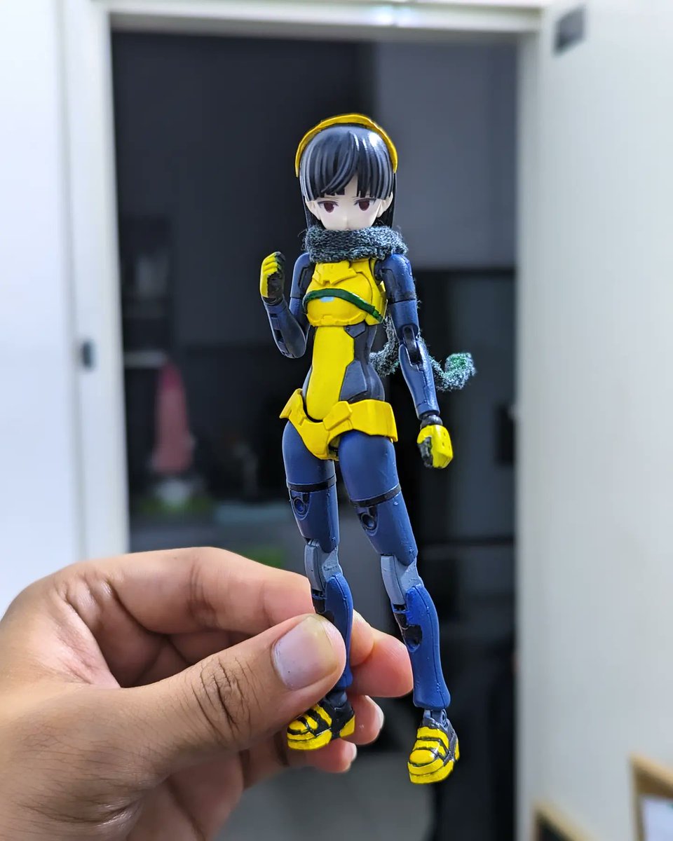 black_aid24's tweet photo. Ejen Alicia reporting for duty

(alternate universe) Alicia is proficient in wielding a blade from the teachings of her mentor Ejen Djinn

#ejenali #ejenalicia #actionfigure #customactionfigures #30minutesisters #modelkit #artvidance #Custom https://t.co/THKp9tUvA9