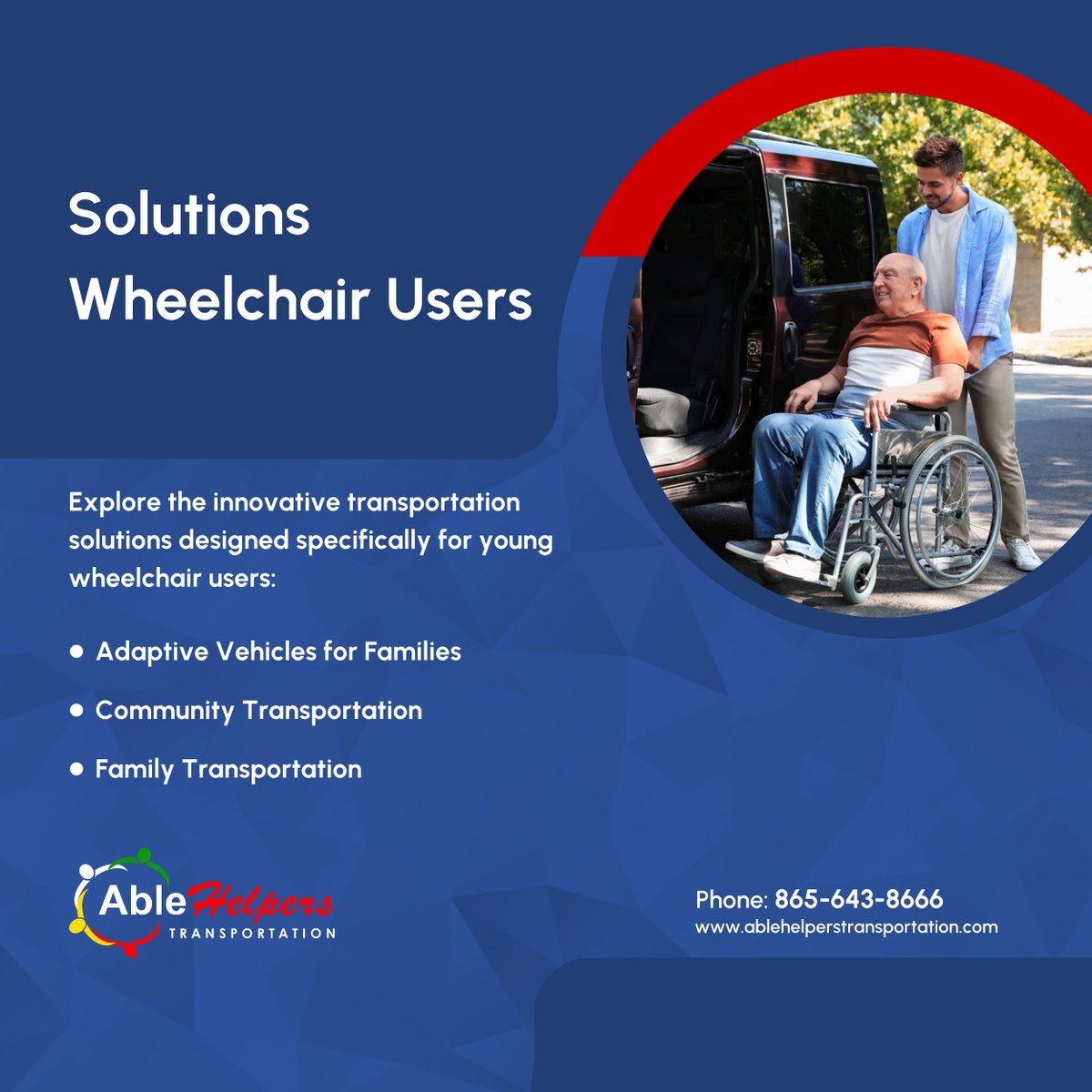 Ensuring seamless and safe transportation for pediatric wheelchair users is essential for their accessibility to healthcare, education, and daily activities. Feel free to call us if you have any questions.

#SafeTransportation #KnoxvilleTN #TransportationServices #WheelchairUsers