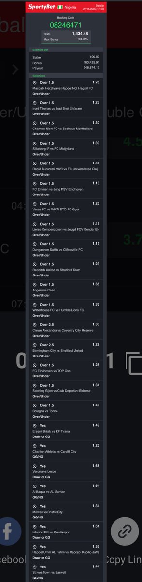 bettingkingz9's tweet photo. 1400 odds from website on Sporty cooked by a follower- 08246471

Obviously just pick your edits!

🟩 Website - https://t.co/GiqraYXuV5

Make sure you follow ❤️
@William70933035 https://t.co/Cztx03CuOB