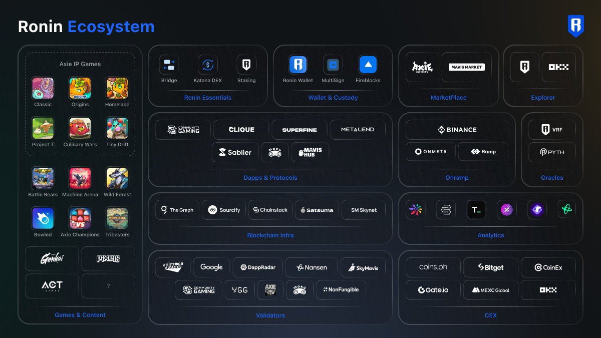 Ronin_Network's tweet photo. While others think, we do⚔️ https://t.co/ufXrX4i0sw