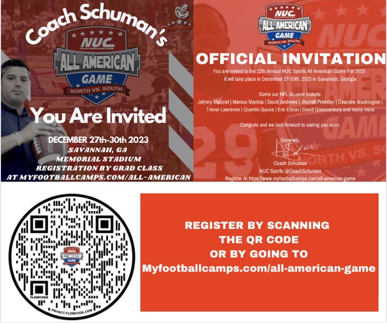 Blessed to receive an invite to play in the NUC all American game <a href="/nucsports/">NUC Sports</a>
