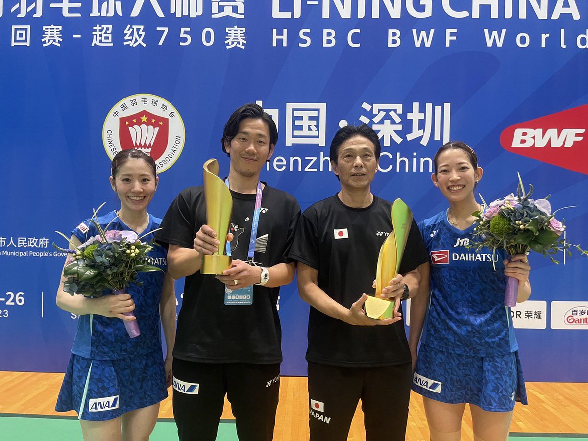 chiharushida__'s tweet photo. 中国マスターズ優勝🏆
応援ありがとうございました！！！ https://t.co/2qgcxE6brk