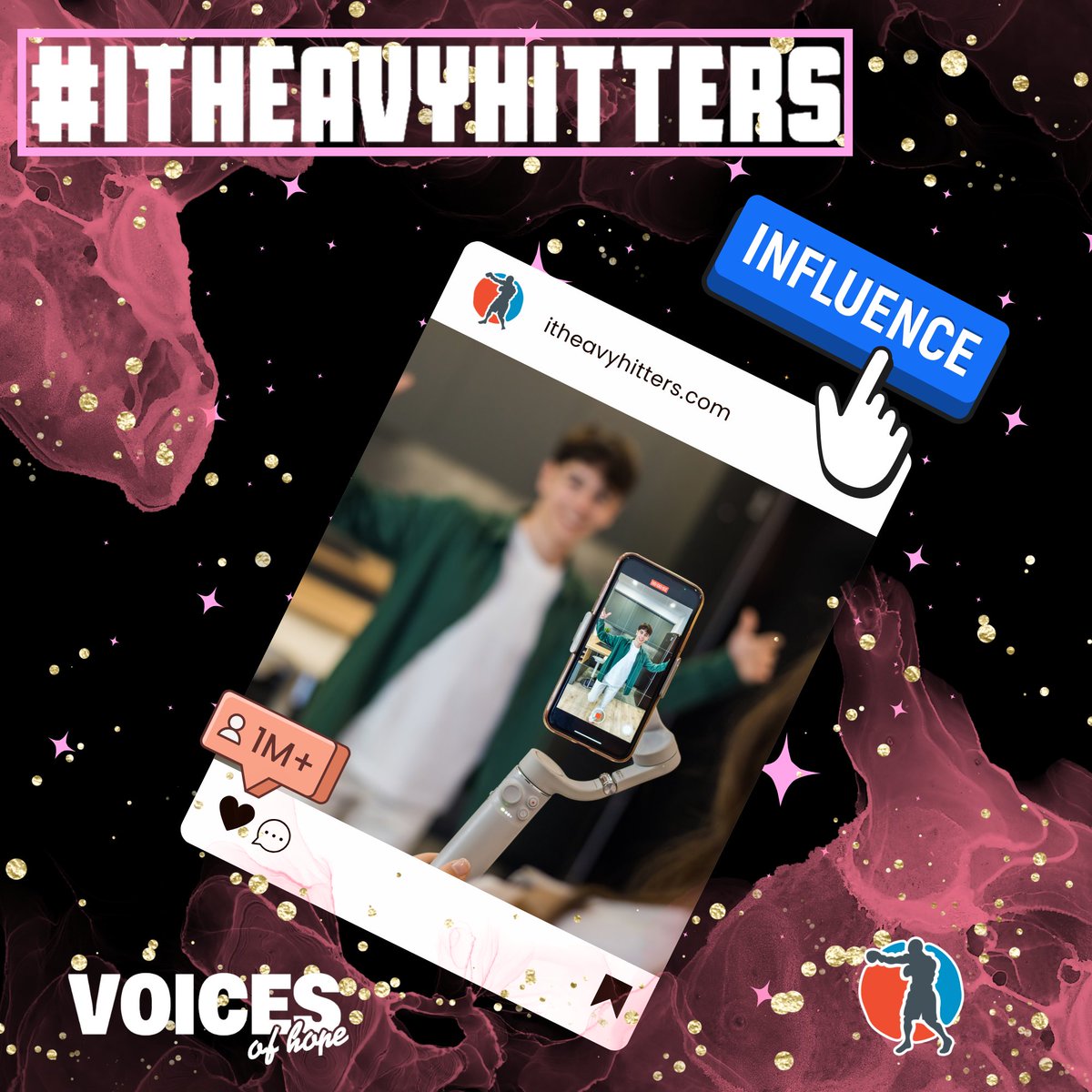 TAG YOUR FAVOURITE NZ INFLUENCER - Because it's time they changed from influencing your next <a href="/Kmart/">Kmart</a>  purchase to influencing suicide prevention initiatives. 

You and your favourite influencer can sign up at itheavyhitters.com