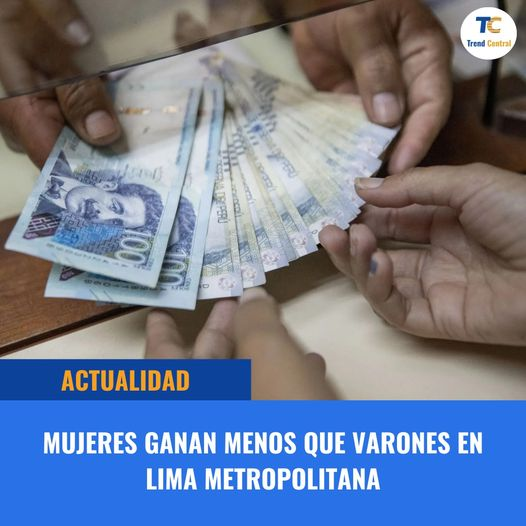 trendcentralpe's tweet photo. MUJERES GANAN MENOS!!

Las mujeres ganan menos dinero que varones en Lima Metropolitana. El último informe del INEI señala que las mujeres percibieron un ingreso promedio mensual de S/1666.60, mientras que los hombres ganaron S/2188.80, en el trimestre de junio, julio y agosto. https://t.co/XYkD7xgOAX