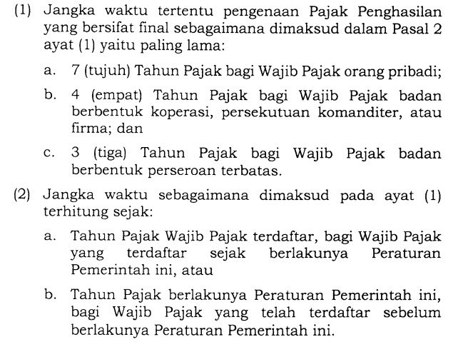 Informasi penting buat sahabat pelaku UMKM!
Tarif PPh 0,5 persen TETAP BERLAKU bagi wajib pajak yang peredaran bruto (omset) tidak melebihi Rp 4,8 M setahun, sesuai PP 23/2018. 

Bagi Wajib Pajak OP UMKM yang menggunakan tarif 0,5 persen sejak 2018, Anda boleh menggunakan tarif