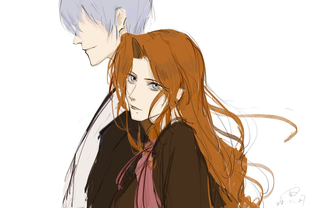 hyovons's tweet photo. 涂涂
#BLEACH #市丸ギン ＃松本乱菊 ＃ギン乱 #银菊 https://t.co/tB0FSDslCx