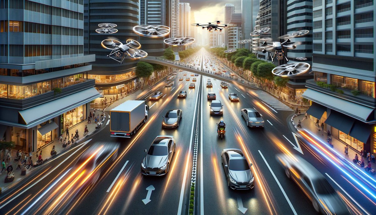 Imagine cars and drones working in tandem for faster deliveries... that's the Dash Systems promise. #TechMeetsAutomotive #InnovativeLogistics