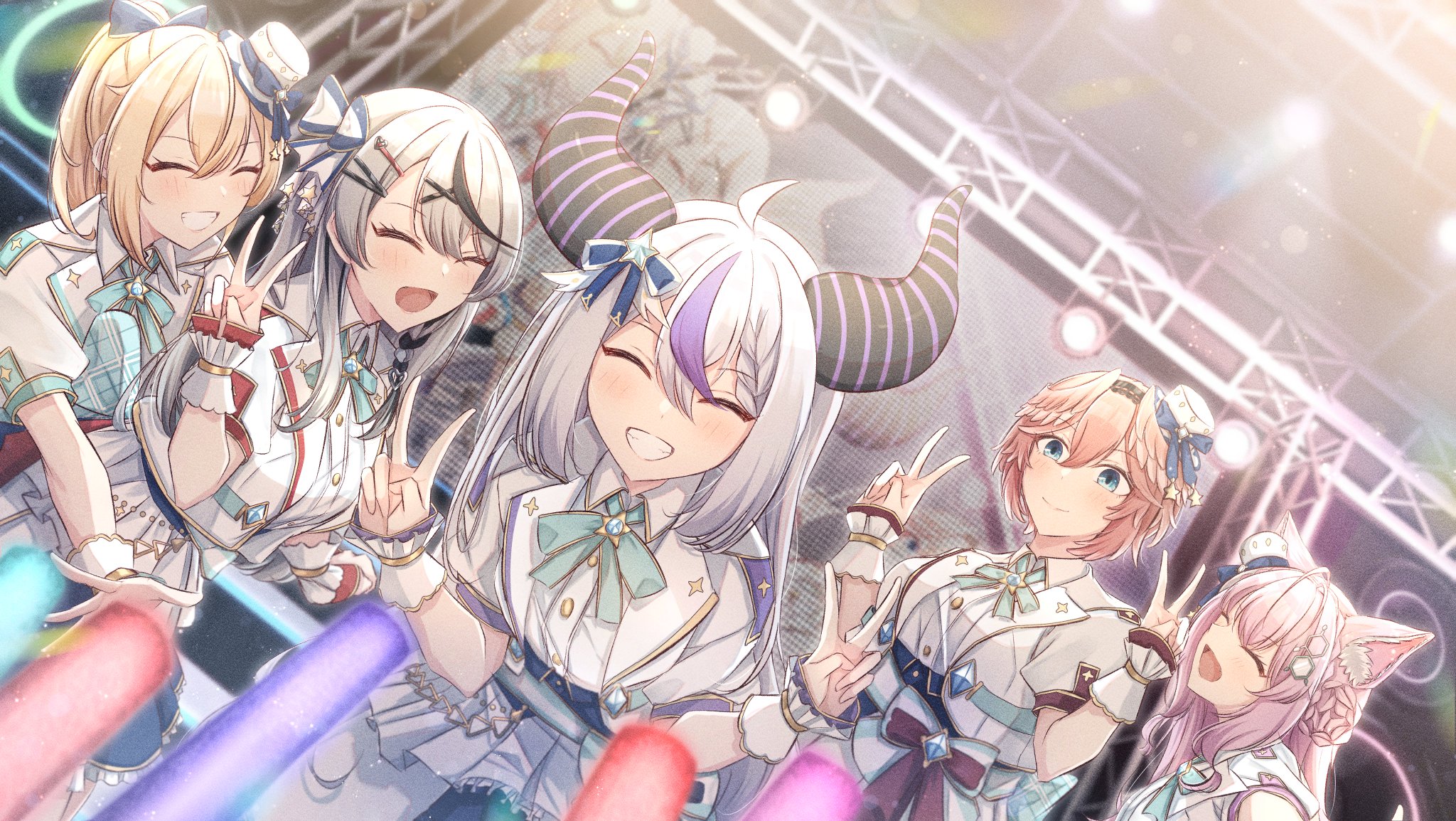 CH13 в X: „holoX 2周年 / ラプラス・ダークネス🛸 鷹嶺ルイ🥀 博衣