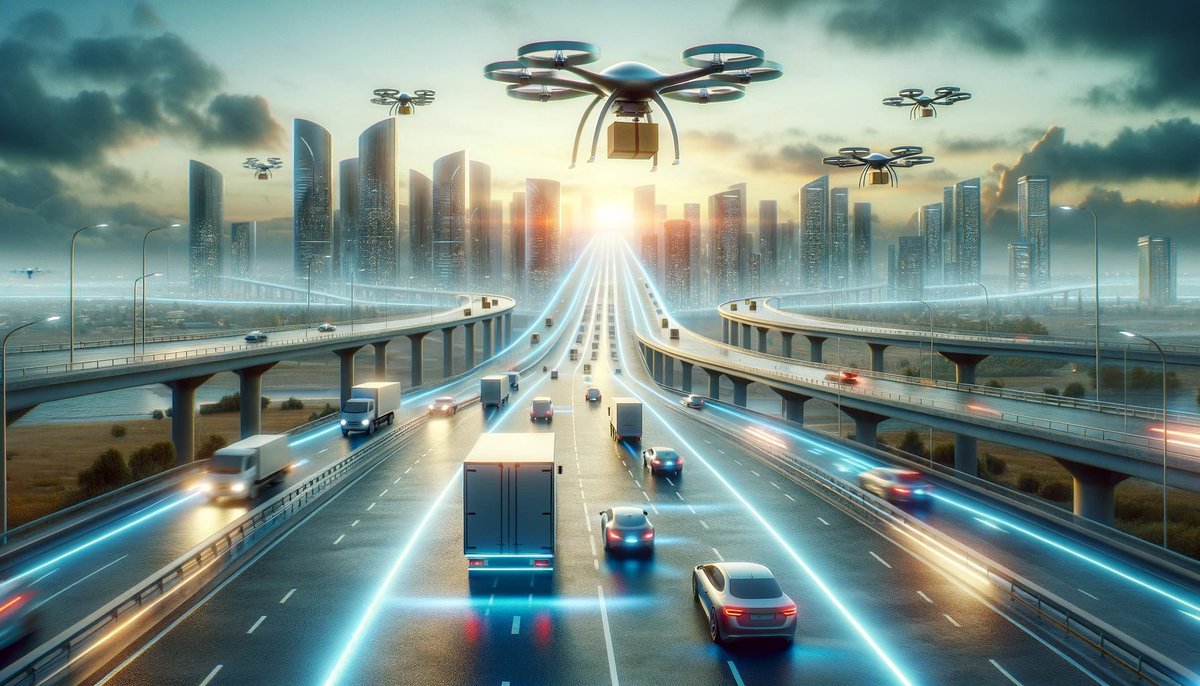 Taking logistics to new heights and roads - Discover our automotive and drone delivery fusion. #InnovativeCargo #DashSystems