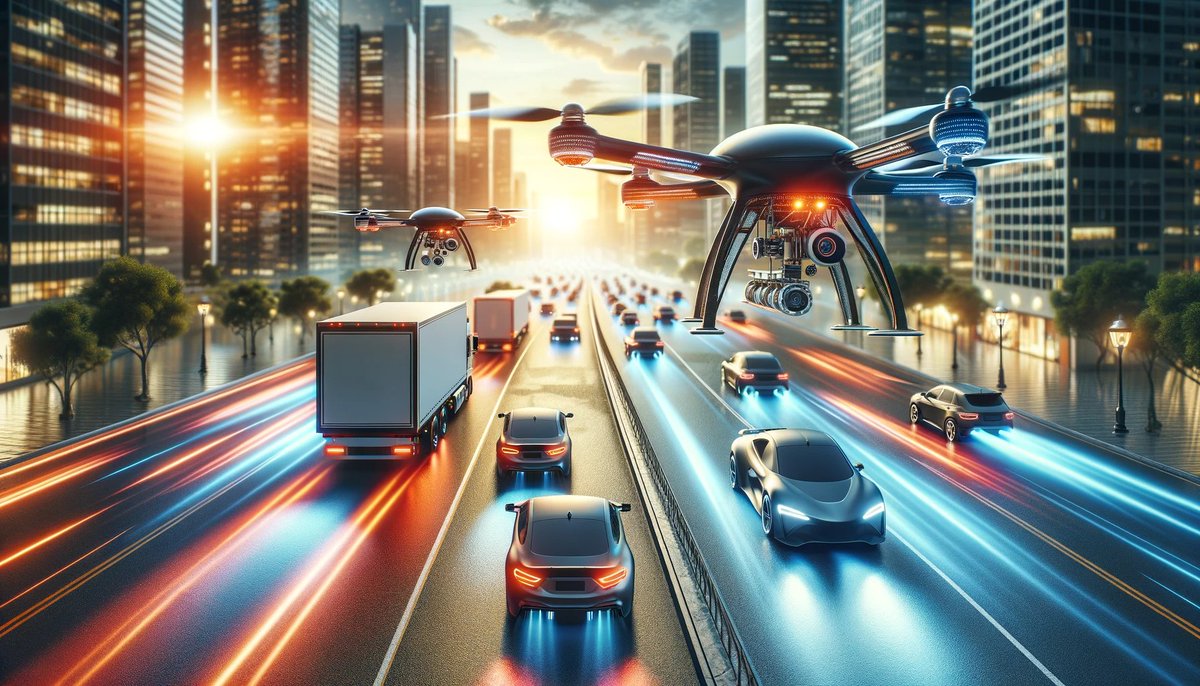 Elevating automotive delivery with aerospace ingenuity... welcome to the new era of logistics by Dash Systems. #SkyToRoad #LogisticsInnovation