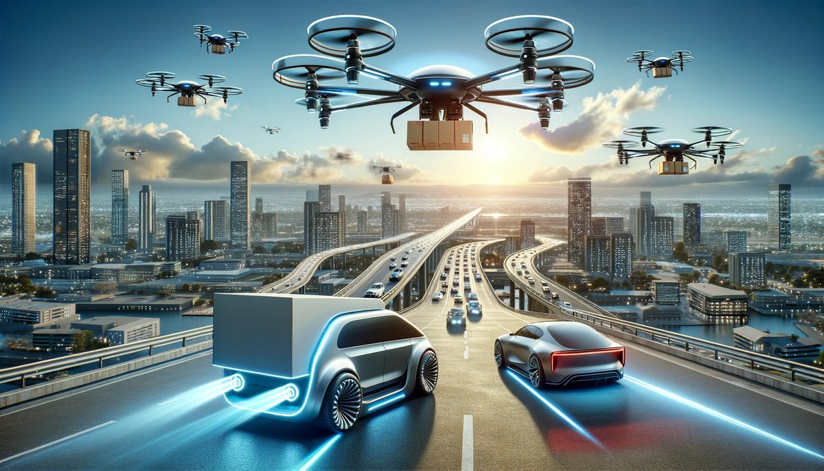 Transforming the face of cargo deliveries with our unique blend of automotive and drone technologies. #DashInnovation #LogisticsReinvented