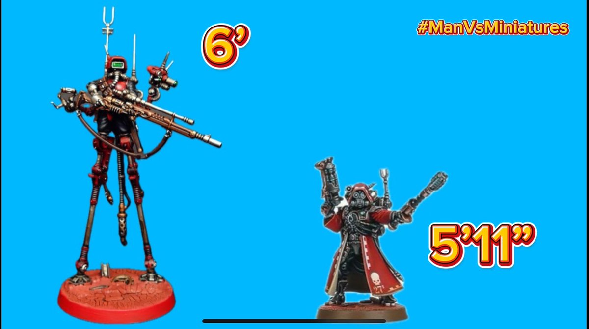 ManVsMiniatures's tweet photo. This couldn’t wait for #MiniMemesMonday. I had to get it out now I’m laughing so hard at it. #WarhammmerCommunity @Warhammer #WarhammerMemes #ManVsMiniatures https://t.co/3pjIPkMp9u
