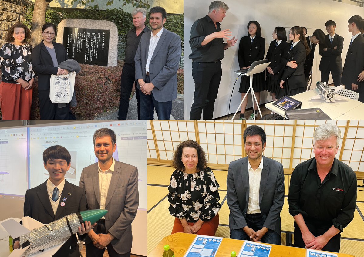 Thank you to all of the wonderful teachers and students at Ikubunkan Global High School in Tokyo for hosting our #FARLabs space education outreach program. Looking forward to seeing some of you in Melbourne next year!

<a href="/LIMSLTU/">La Trobe Institute for Molecular Science</a> <a href="/latrobe/">La Trobe University</a> @studymelbourne

#Ikubunkan #HighSchool