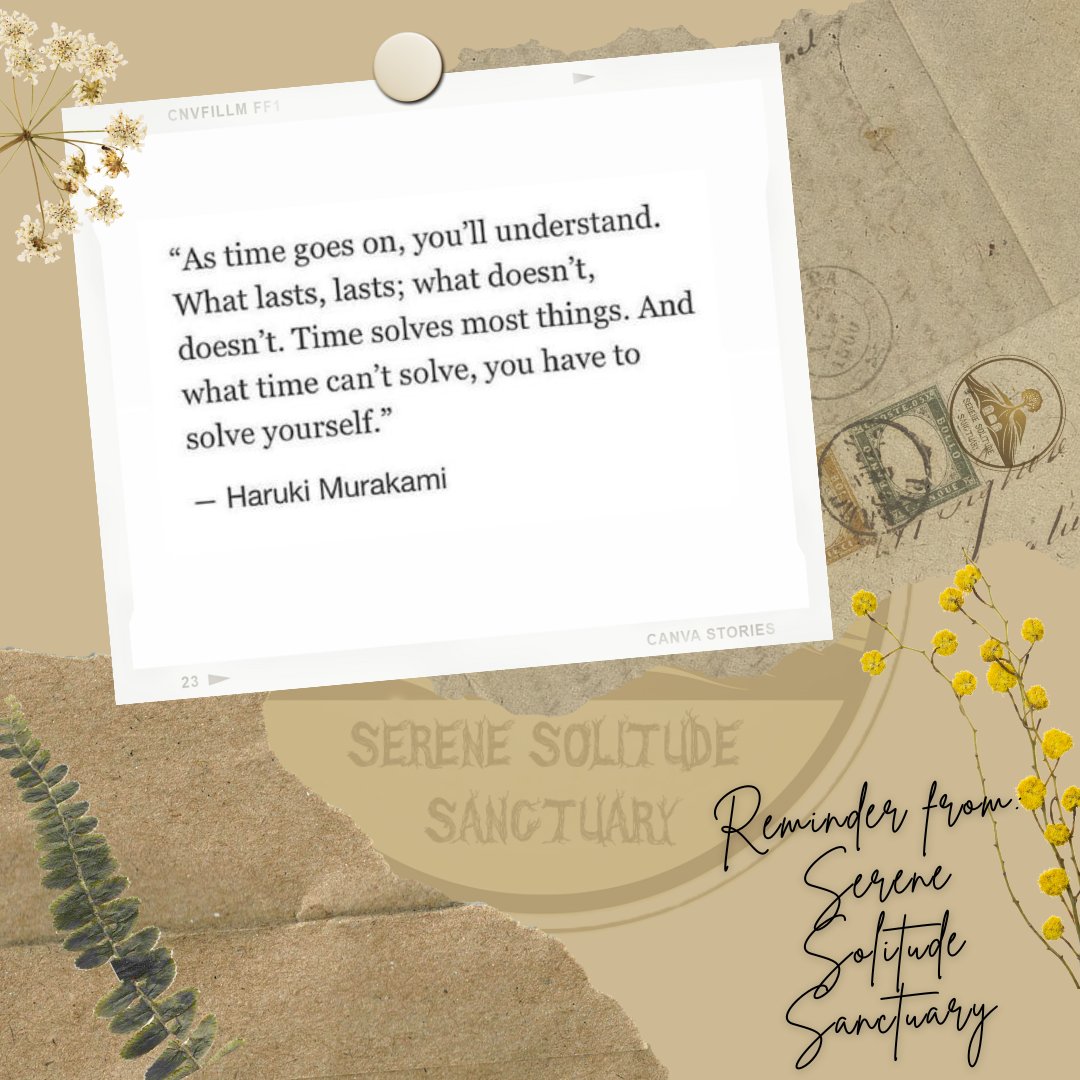 SereneSolitudeS's tweet image. As time unfolds, the lasting becomes evident, and the transient fades away. Time is a healer, yet some matters demand your personal resolution. 🕰️✨ #TimeReveals #PersonalGrowth