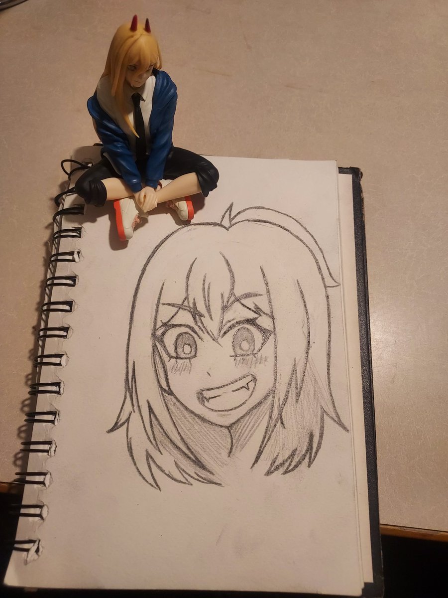 marilynthedemon's tweet photo. I think she likes it 

#power #chainsawman #drawing #drawings #artwork #art #artist #Like #animegirl #anime #AnimeArt #manga #mangaart https://t.co/eUw6l3X3TQ