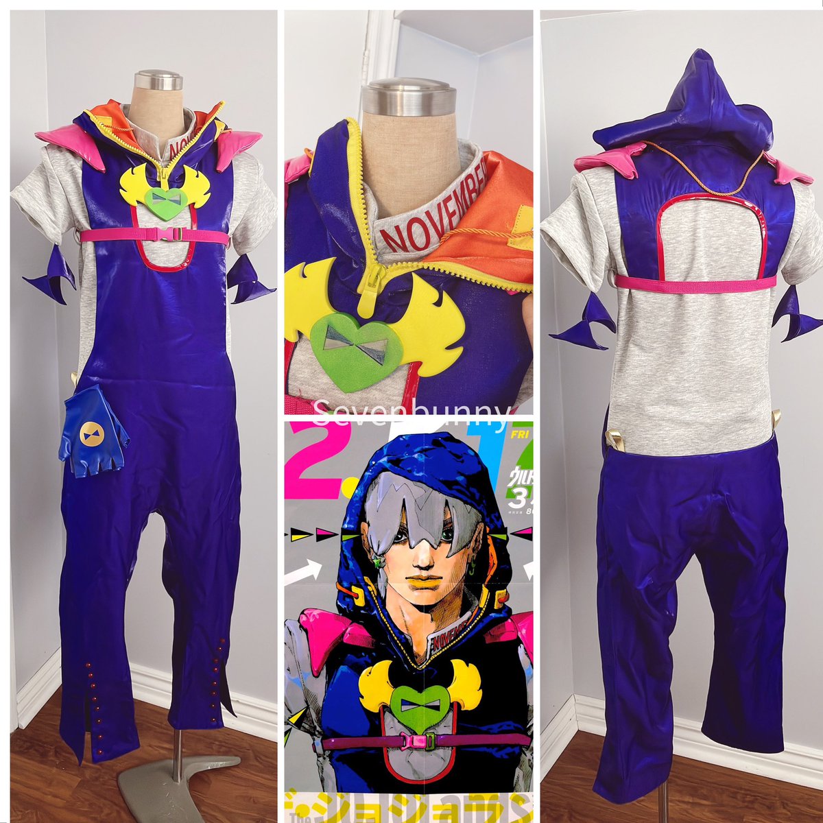 SevenBunny07's tweet photo. #jojo #cosplaycommission https://t.co/v2e2tgQiBF