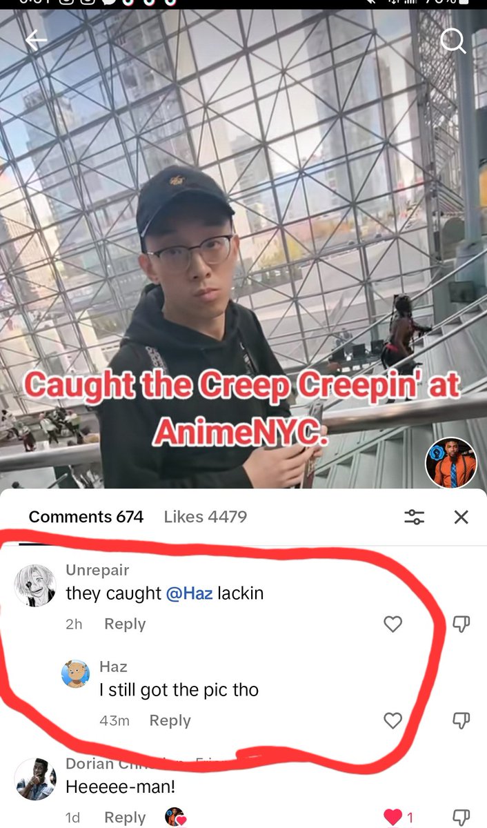 HellspawnedLLC's tweet photo. Since there's so much discussion about what the cosplayer knew and what the creep was actually doing. I've got more info on my IG and Tiktok. #AnimeNYC #CrazyClips #Viral #HellspawnedCosplay https://t.co/tSoc5DZcrZ