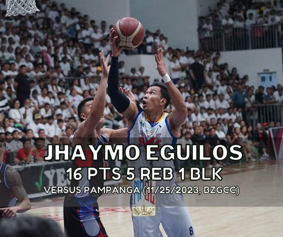 Ok din footwork ni Eguilos sa low post....nakakakuha pa puntos against Balti. Sila ni Nermal top scorer with 16 points each. #mpblplayoffs2023 #mpbl2023 #MPBLPlayOffs #MPBL