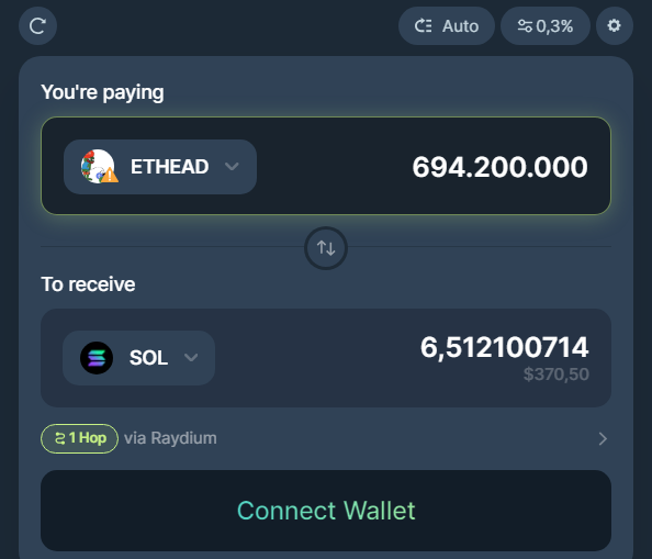ETHeadOnSol's tweet photo. $ETHEAD IS NOW LIVE TO TRADE ON @JupiterExchange !

BUT WE DONT WANT $ETH JEETS ON THIS ! https://t.co/EEkKL8vqry