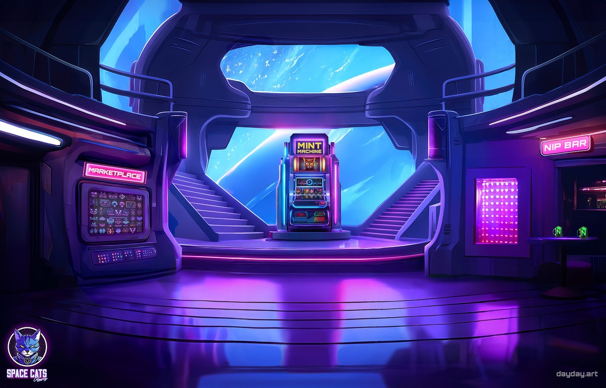 SpaceCats_NFTs's tweet photo. 🌌The Space Cats Station is now open! 🐱

The NFT 'Mint Machine' is powering up and being loaded with 1,111 Series 1 Cats from Planet Nearth! 

Mark your calendars for 12/08 – it's #ETH mint time!
(WL-PS ON 12/07)

Get on the list! https://t.co/KnEXIRZV4O
#NFTdrops #ETHMint https://t.co/Xp21ihQDeR