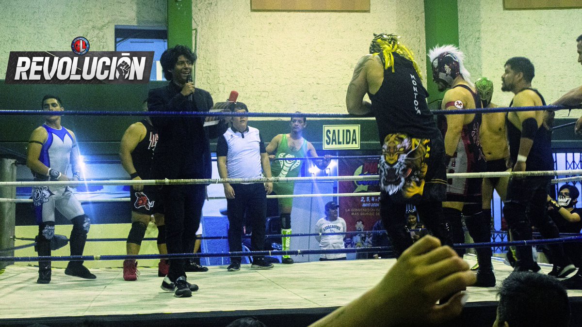 📢 GeneraXión #LuchaLibre presentó #Revolución2023, su final de temporada, con #ElRégimen tomando el control de todo.

Pronto analizaremos lo sucedido con la participación de los involucrados. ☝️
