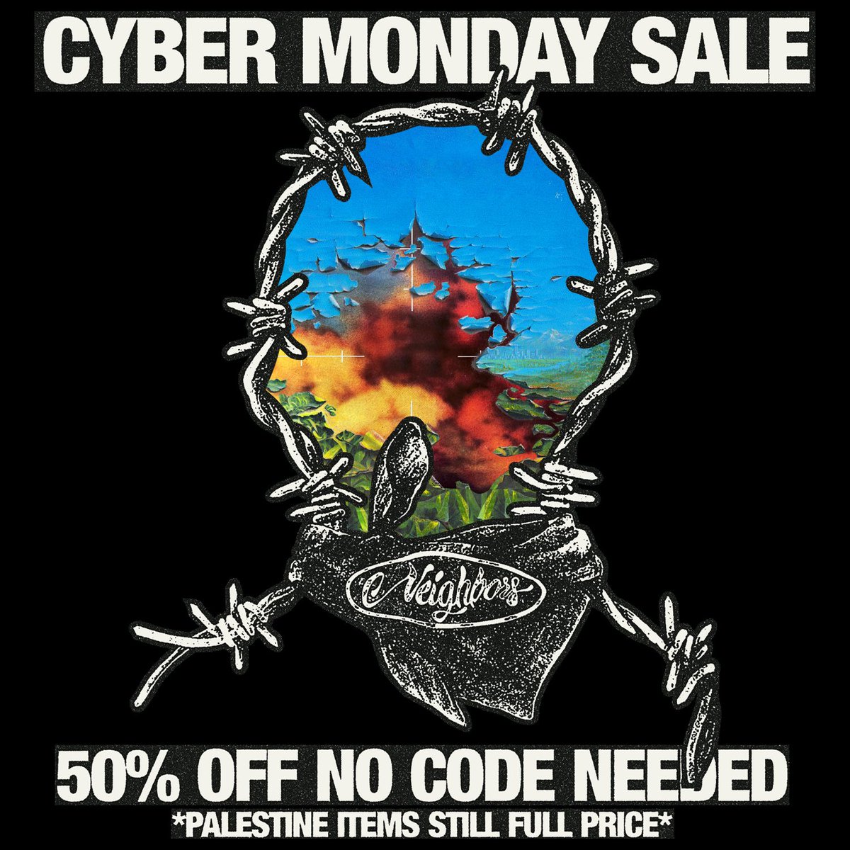 SALE FROM NOW UNTIL THIS TUESDAY, NOV. 28TH. NO CODE NEEDED. 
NEIGHBORS-SHOP.COM