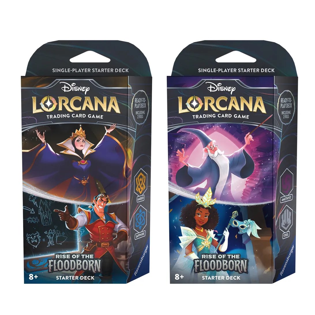 LorcanaHQ's tweet photo. ✨ Magical Giveaway ✨

The Lorcana HQ Discord is giving away these starter decks! Here’s how to enter:

✅ FOLLOW This Account
🔁 RETWEET This Tweet
🥳 JOIN The Discord
https://t.co/2Uuq1V1fAO

📅 Two winners will be picked Next Sunday one deck per winner! https://t.co/0RsTa4MlUd