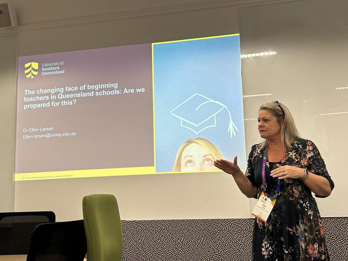 An excellent overview by <a href="/DrEllenLarsen1/">Ellen Larsen</a> of some of the complexities faced by pre-service teachers who take on teaching roles prior to the completion of their degree. 

#AARE2023
#InitialTeacherEducation