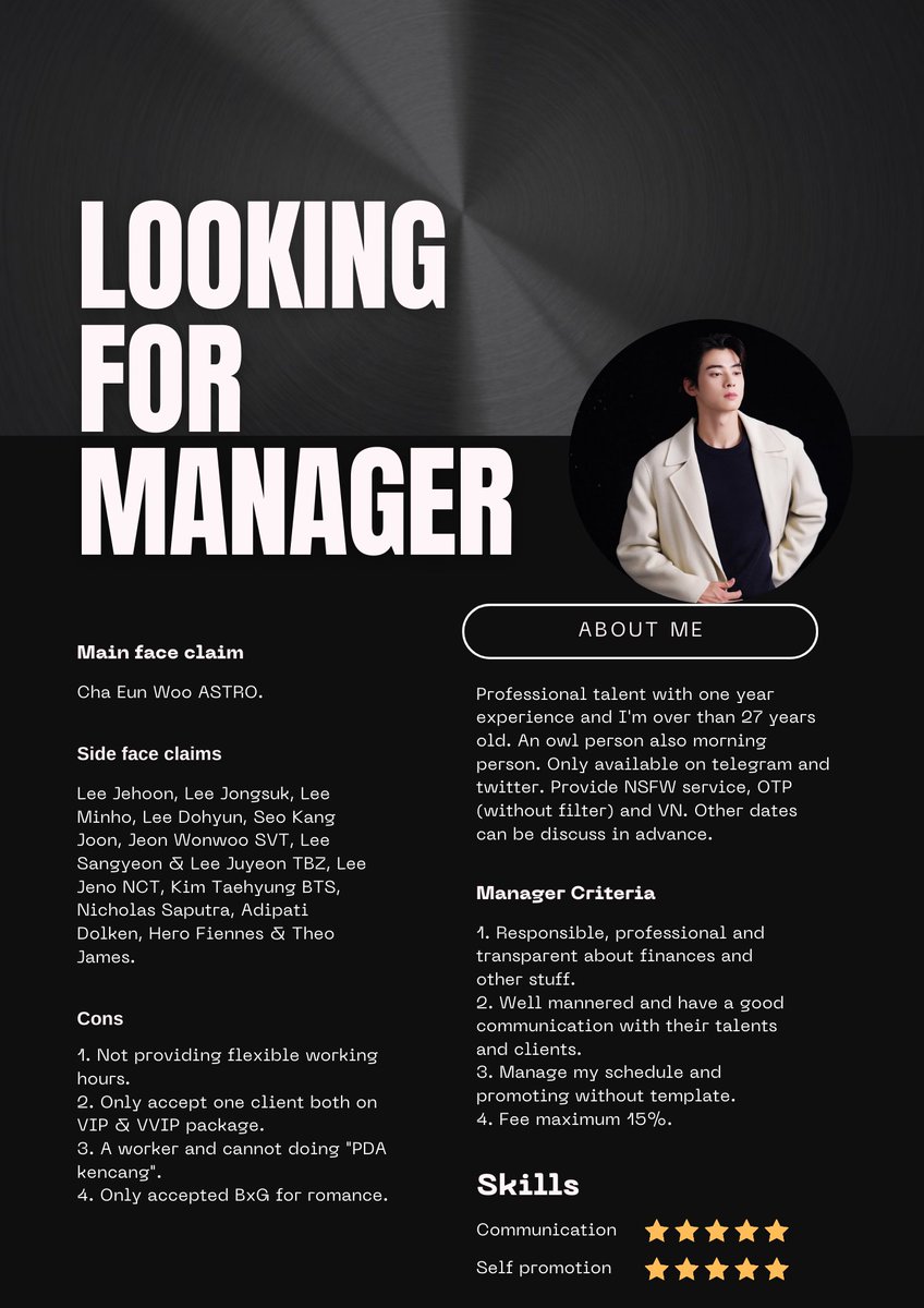 RETWEETS ARE APPRECIATED.

I am looking for managers who still need children under their care. But the manager doesn't have more than 5 children. Please drop your CV. Thank you in advance!