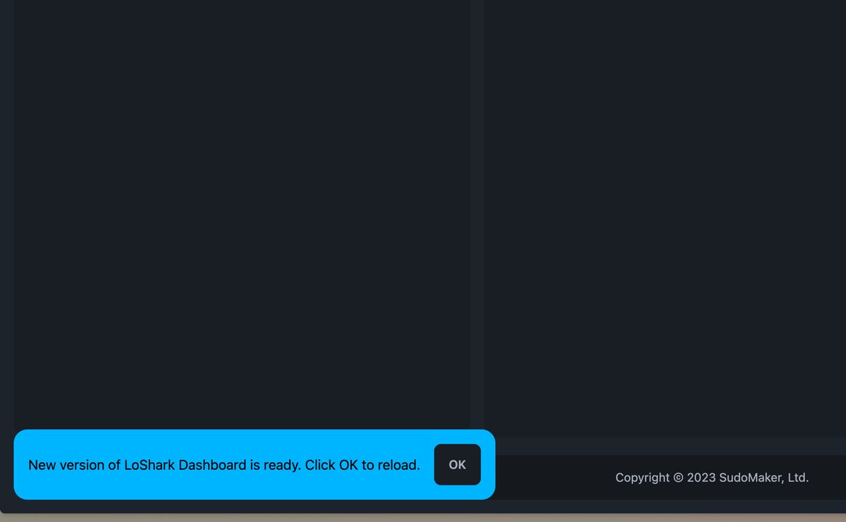 ClassicOldSong's tweet photo. Offline access and auto update added to the #LoShark Dashboard
Stay tuned! https://t.co/6H6gU08MB6