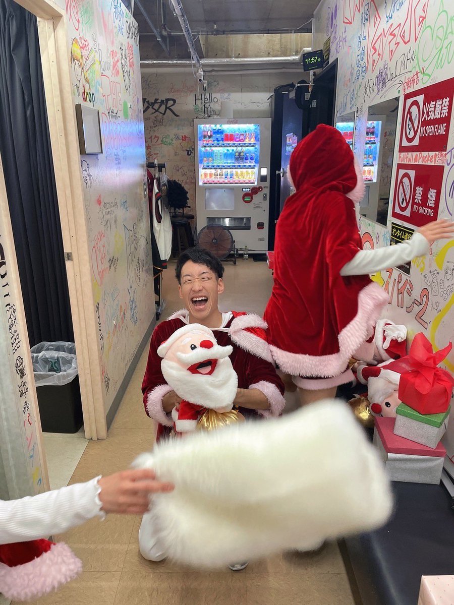 メンバーのみんなが沢山協力してくれて愛の溢れる素敵なクリスマスデビューを迎えることが出来ました！！
はじマンデーのみんな本当にありがとう❤️‼️‼️‼️‼️‼️