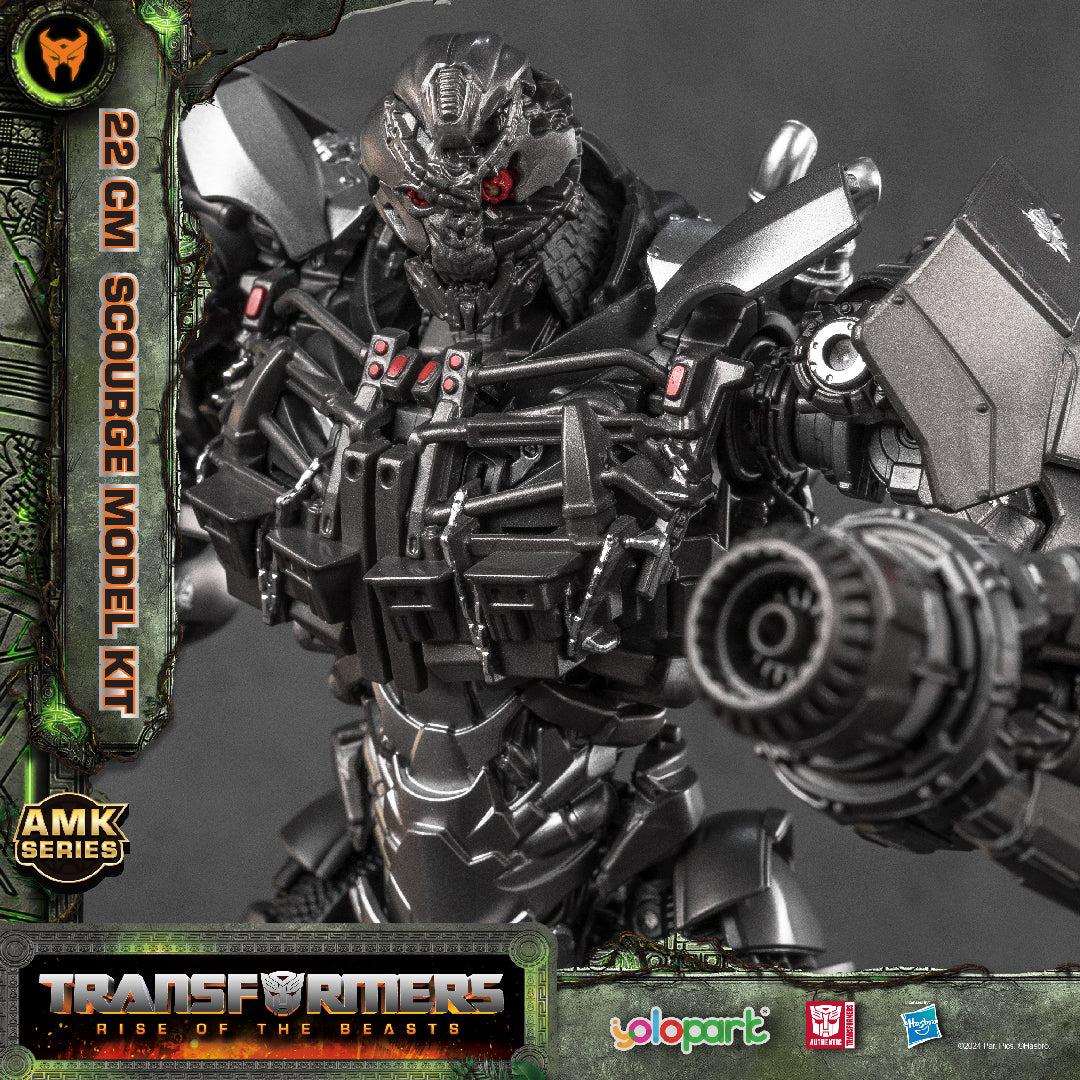 TFW2005 on X: Yolopark AMK Series Transformers Rise Of The Beasts Scourge  Color Prototype   / X