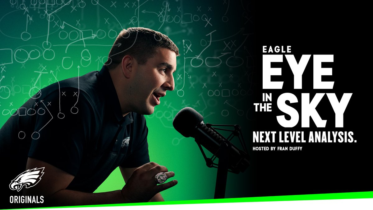 Re-live last night's thrilling #Eagles win with <a href="/Ike58Reese/">Ike Reese</a> <a href="/Pilla_Talk/">Marisa Pilla</a> and me on the Eagle Eye In The Sky Podcast!

🏈 Jalen Hurts' Heroics
🏈 2nd Half Adjustments
🏈 All 3 phases contributing and more! #FlyEaglesFly 

LISTEN: podcasts.apple.com/us/podcast/eag…