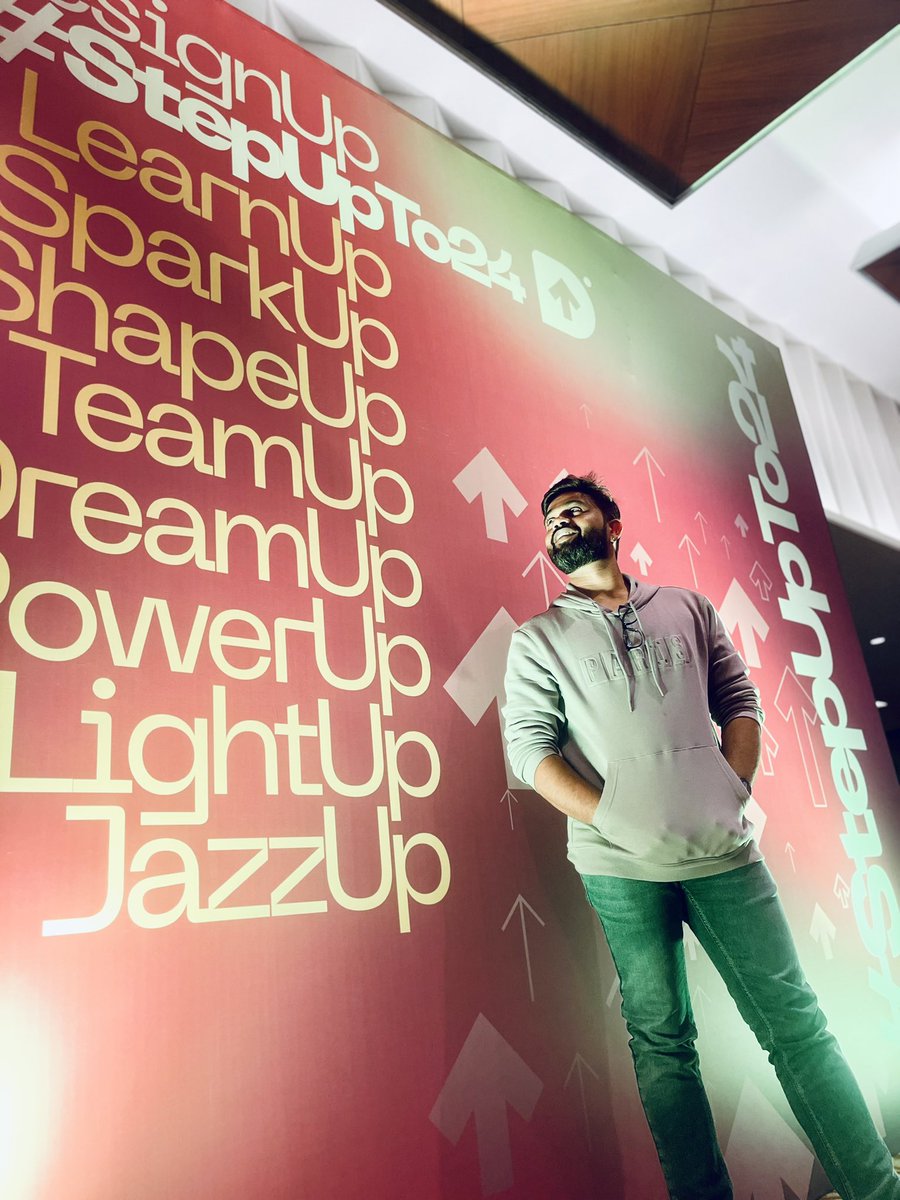 createwithbala's tweet image. A small glimpse of @DesignUpConf 
#StepUpTo24 #designUp