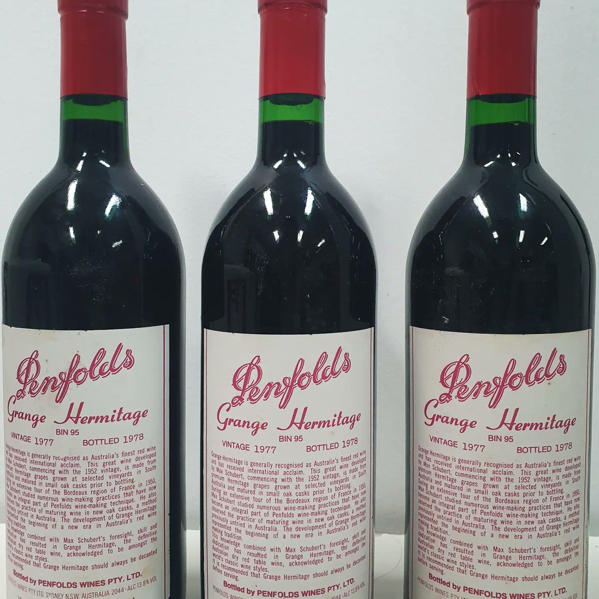 1977 #penfoldsgrange clinic in current Sterling Wine auction ends 6th of December