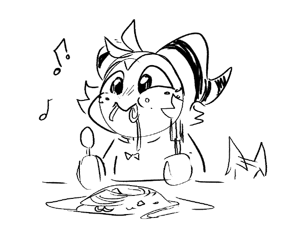 LittleMissChii's tweet photo. When dad makes food https://t.co/YfUFMLoKOm