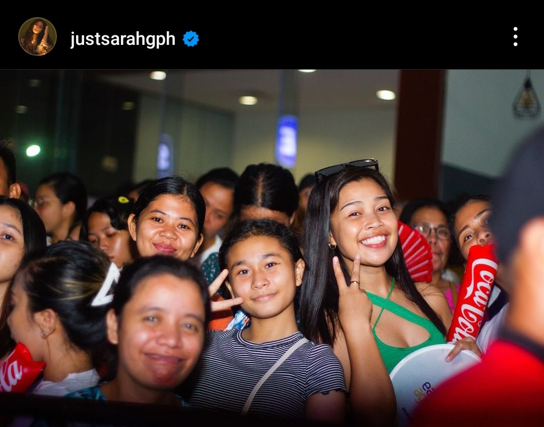 vjasheeer27's tweet photo. To every single one of you, congratulations on making it to @JustSarahG's instagram account ππππ«Άπ»
Sarah all! π₯Ή #SarahGeronimo https://t.co/K33mgb5uUa