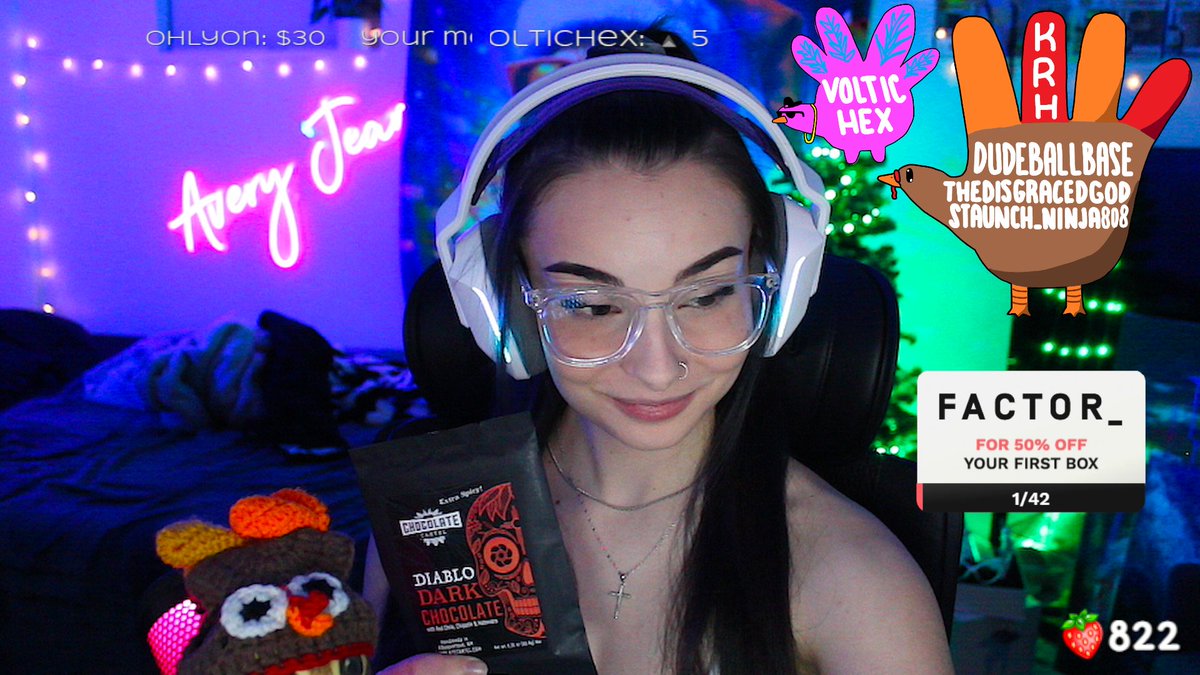 AveryJeanTV's tweet image. OW COMP -&amp;gt; SPICY CHOCOLATE -&amp;gt; LETHAL COMPANY -&amp;gt; DAVE THE DIVER

TWITCH.TV/AVERYJEAN