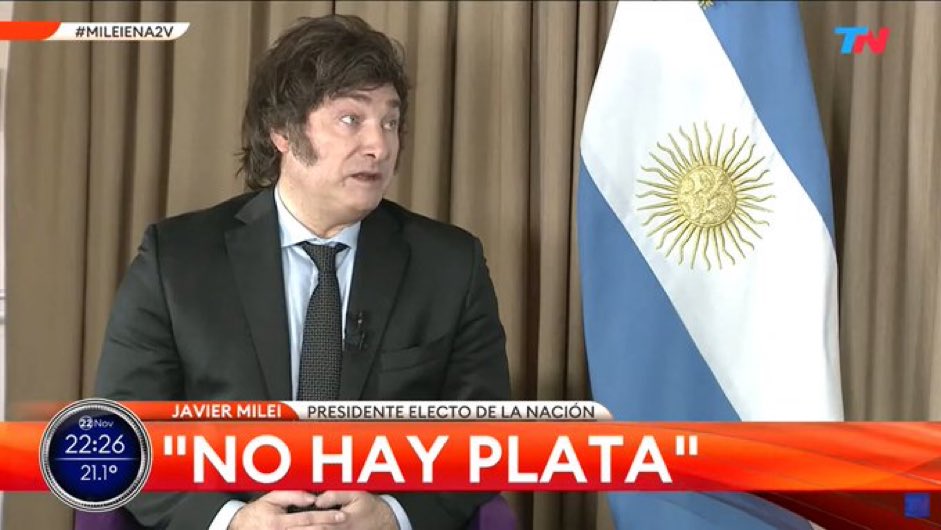 Última semana de noviembre.