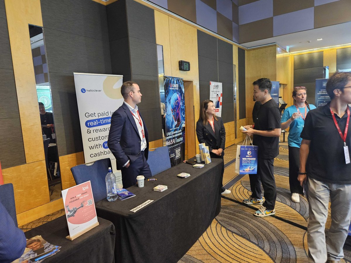 A strong November month for the team at Hello Clever 🚀 We had a blast at <a href="/Wikiexpo_global/">WikiEXPO</a> last week 💙

Our very own Commercial Director - Reinard Surya, Associate Director - Ha An Trinh and Senior Sales &amp; Partnerships Executive - James Deans spent their productive day