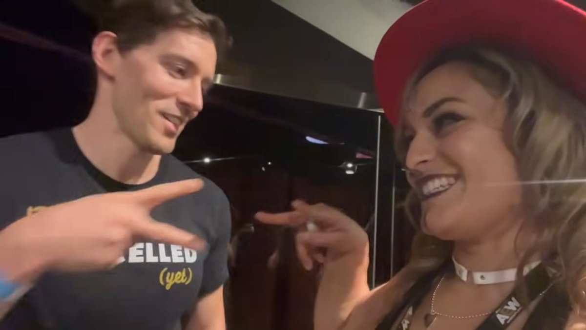 Everyone's been asking for my thoughts on the wrestling world's most recent massive bombshell, so here goes... Yes, it's incredible that James Willems appeared on @thunderrosa22's latest vlog.