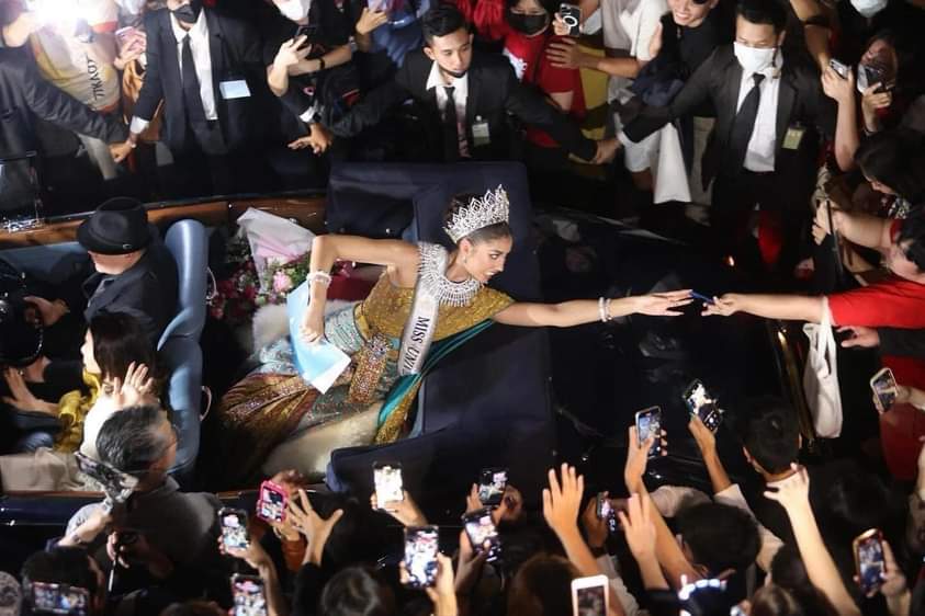 ไกลแค่ไหนคือใกล้ กับหนึ่งภาพ ล้านความรู้สึกดีๆ ✨️ #MissUniverseThailand2023 #MissUniverse2023 #MissUniverse #แอนโทเนีย