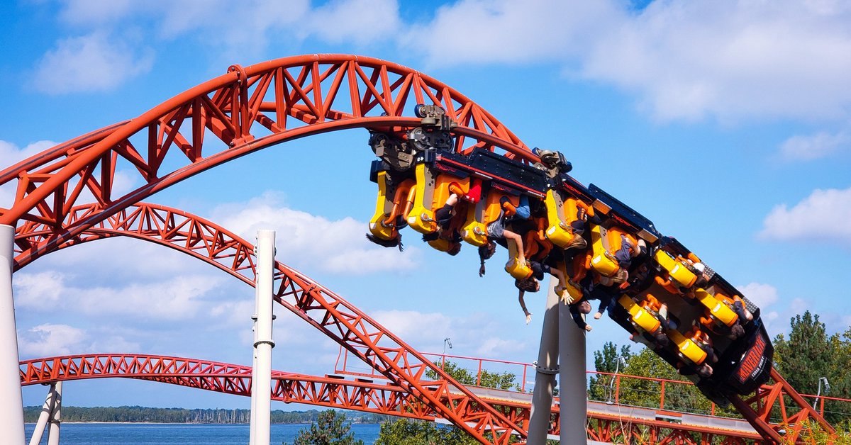 Maverick @cedarpoint 😎🎢❤  May can't come soon enough! #maverick #intamin #cedarpoint #Rollercoaster #shoresandislands #ohiotheheartofitall #SundayFunday